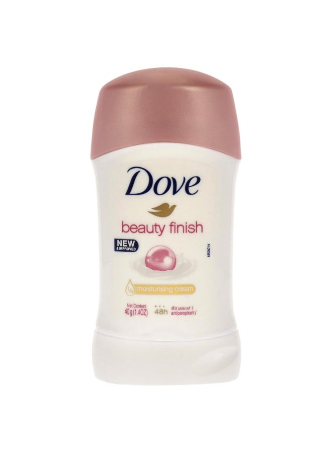 Dove Antiperspirant Stick Beauty Finish, 40g - Image 1